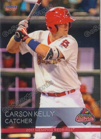 2017 Memphis Redbirds Carson Kelly