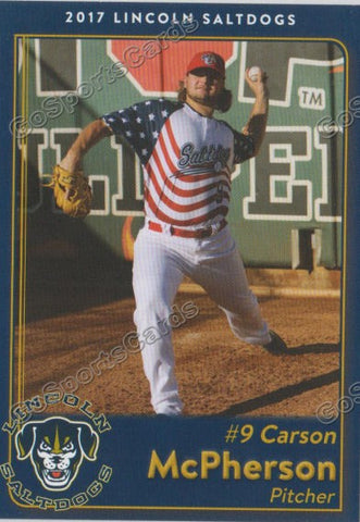 2017 Lincoln Saltdogs Carson McPherson