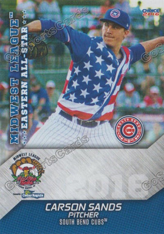 2016 Midwest League All Star B Carson Sands