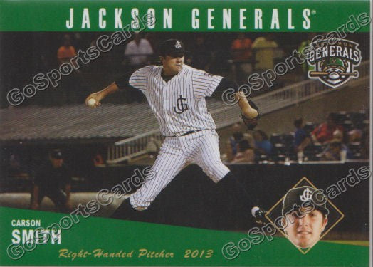 2013 Jackson Generals Carson Smith
