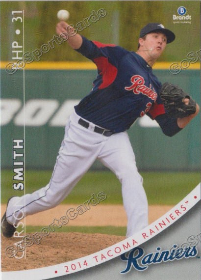 2014 Tacoma Rainiers Carson Smith