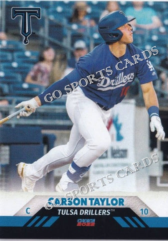 2022 Tulsa Drillers Carson Taylor