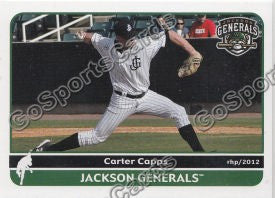 2012 Jackson Generals Carter Capps