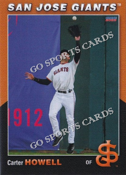 2023 San Jose Giants Carter Howell