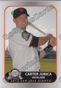2012 San Jose Giants Carter Jurica
