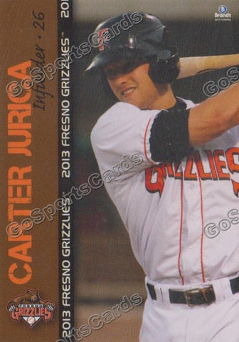 2013 Fresno Grizzlies Carter Jurica