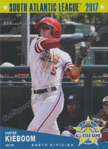 2017 South Atlantic League All Star ND Carter Kieboom