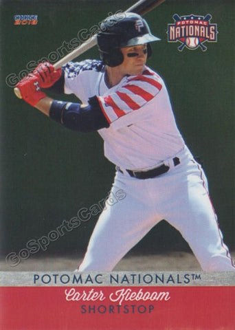 2018 Potomac Nationals Carter Kieboom