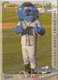 2011 Omaha Storm Chasers Casey Mascot