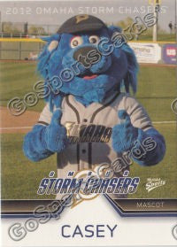 2012 Omaha Storm Chasers Casey Mascot
