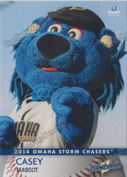 2014 Omaha Storm Chasers Casey Mascot
