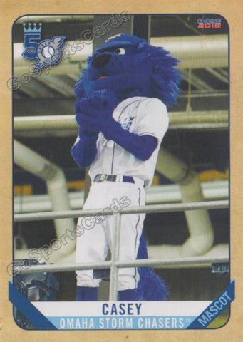2018 Omaha Royals Casey Mascot