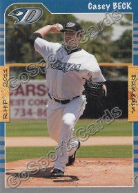 2011 Dunedin Blue Jays Casey Beck
