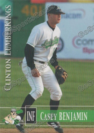 2005 Clinton Lumberkings Casey Benjamin