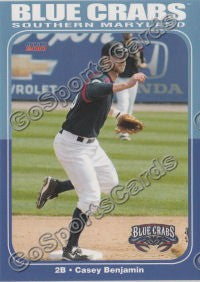 2010 Southern Maryland Blue Crabs Casey Benjamin