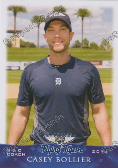 2014 Lakeland Flying Tigers Casey Bollier