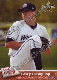 2009 MidWest League All Star Eastern Division Casey Crosby