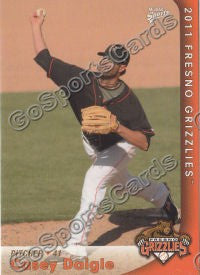 2011 Fresno Grizzlies Casey Daigle
