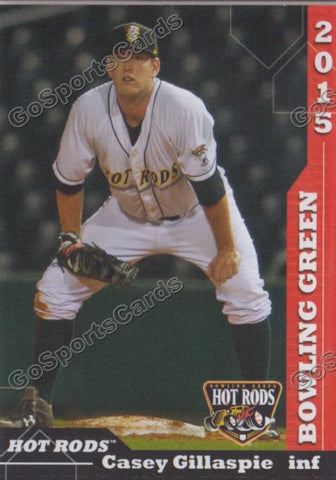 2015 Bowling Green Hot Rods Casey Gillaspie