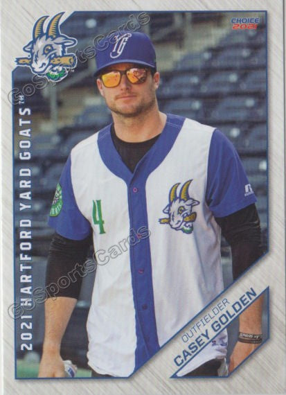 2021 Hartford Yard Goats Casey Golden