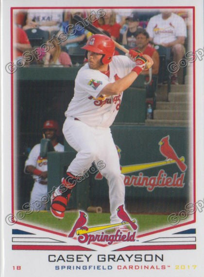 2017 Springfield Cardinals Casey Grayson