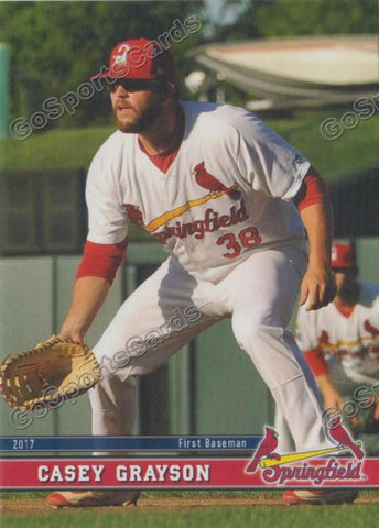 2017 Springfield Cardinals SGA Casey Grayson