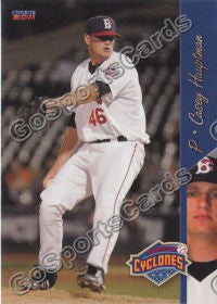 2011 Brooklyn Cyclones Casey Hauptman