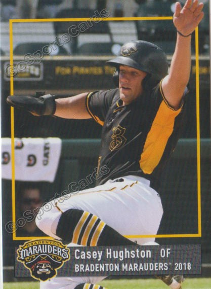 2018 Bradenton Marauders Casey Hughston