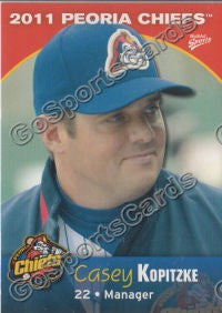 2011 Peoria Chiefs Casey Kopitzke