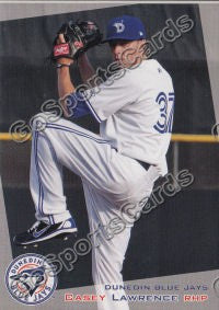 2012 Dunedin Blue Jays Casey Lawrence
