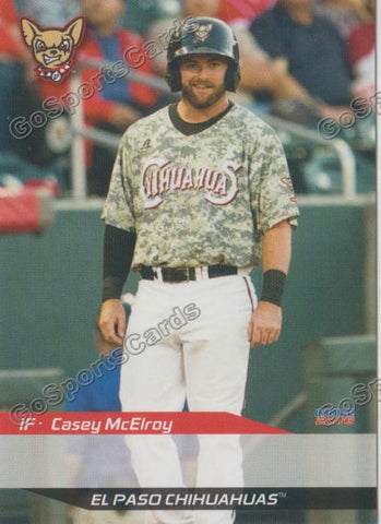 2016 El Paso Chihuahuas Casey McElroy