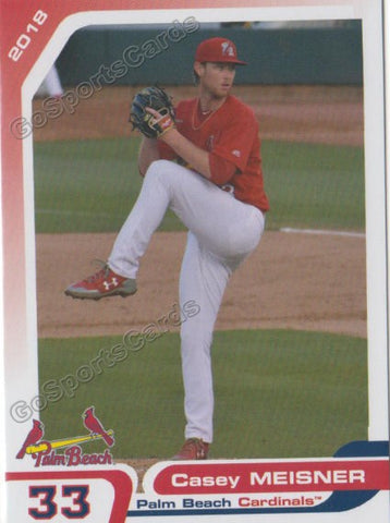 2018 Palm Beach Cardinals Casey Meisner