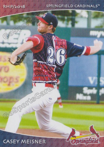 2018 Springfield Cardinals SGA Casey Meisner