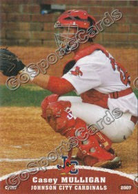 2007 Johnson City Cardinals Casey Mulligan