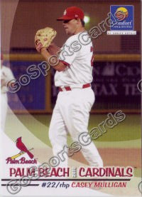 2010 Palm Beach Cardinals Casey Mulligan