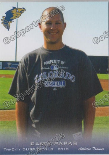 2013 Tri City Dust Devils Casey Papas