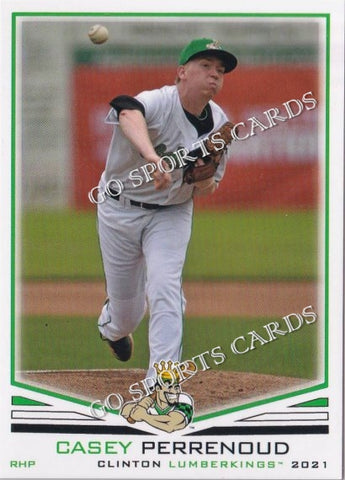 2021 Clinton LumberKings Casey Perrenoud