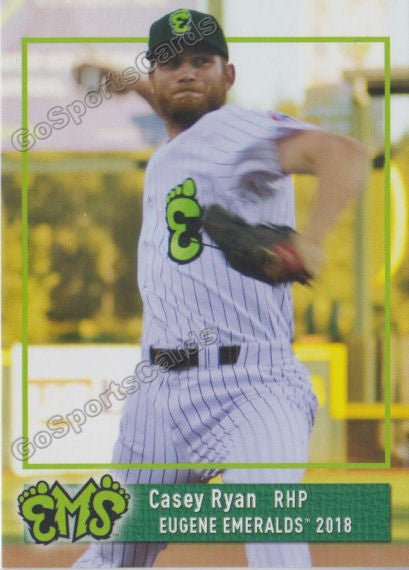 2018 Eugene Emeralds Casey Ryan