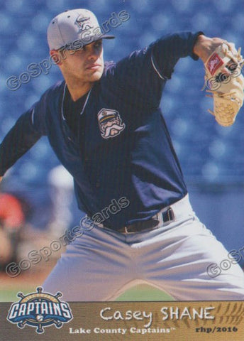 2016 Lake County Captains Casey Shane