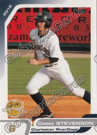 2012 Charleston Riverdogs Casey Stevenson