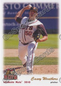 2010 Modesto Nuts Casey Weathers