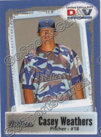 2011 Tulsa Drillers DAV Casey Weathers