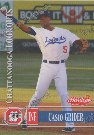 2014 Chattanooga Lookouts Casio Grider