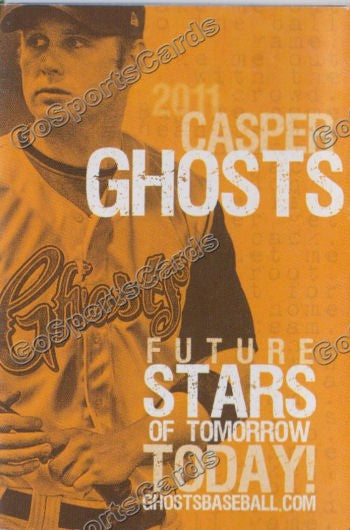 2011 Casper Ghosts Pocket Schedule