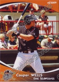 2009 Erie SeaWolves Casper Wells