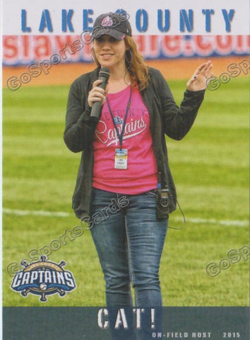 2015 Lake County Captains Cat! Host