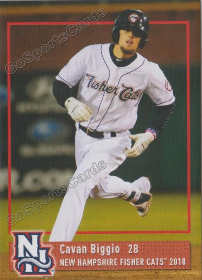 2018 New Hampshire Fisher Cats Cavan Biggio