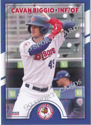 2022 Buffalo Bisons Cavan Biggio