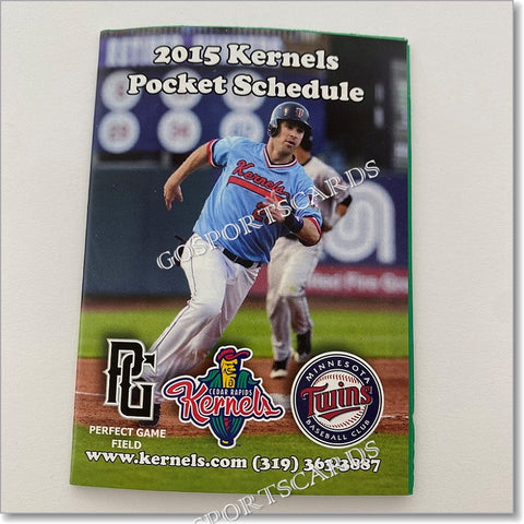 2015 Cedar Rapids Kernels Pocket Schedule