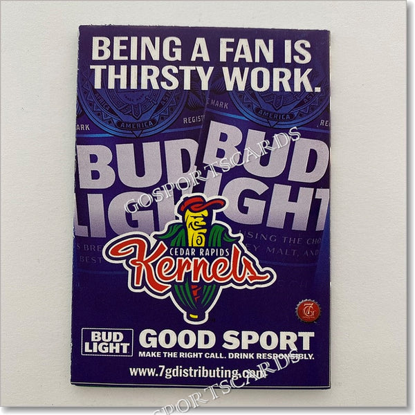 2019 Cedar Rapids Kernels Pocket Schedule